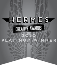 2010 Platinum Winner, Hermes Creative Awards 2010 Platinum Winner, Hermes Creative Awards